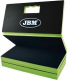 JBM Opvouwbare Werkmat 120x42 Cm Zwart