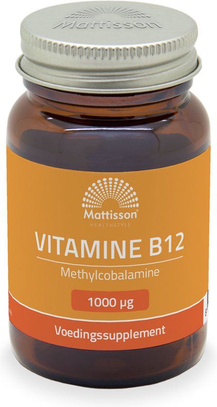 Mattisson - Vitamine B12 - 1000 mcg - 60 zuigtabletten