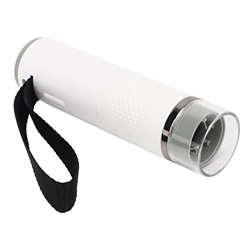 LEYT Draadloze Digitale Microscoop, 1920x1080P 50X-1000X Handmicroscoop WiFi Type C Oplaadpoort voor Hoofdhuidinspectie (Wit)