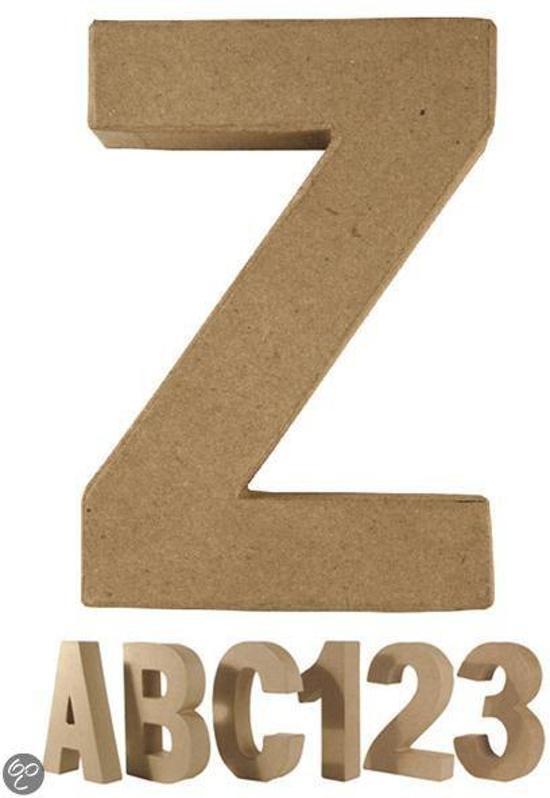 Rayher Hobby Papier mache letter Z