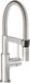 Villeroy & Boch Steel Expert Compact keukenkraan, hoogte 143 mm – RVS | Omschakelfunctie, 360° zwenkbare uitloop met spiraalveer, laminaire straal, hogedruk, 927300LC