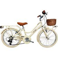 Canellini Vélo de Fille Dolce Vita by Canellini ROMA 20" 6V - Beige
