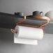 Tomado - Metaltex Hangende keukenrolhouder - Zwart - Metaal