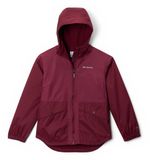 Columbia Rainy Trails II Jas Paars 8 Jaar Meisjes