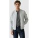 No Excess Veste Courte Coupe Ajustée Bomber Douce et Lisse Vert Poussiéreux