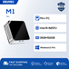 Ervpes M1 Mini PC Intel Core I5-8257U 4 Cores 8 Threads DDR4 8Go/16Go RAM 256Go/512Go M.2 SSD Windows 11 Pro Wifi 6 BT5.3 2.5G Ethernet 4K Double Écran Mini Ordinateur de Bureau