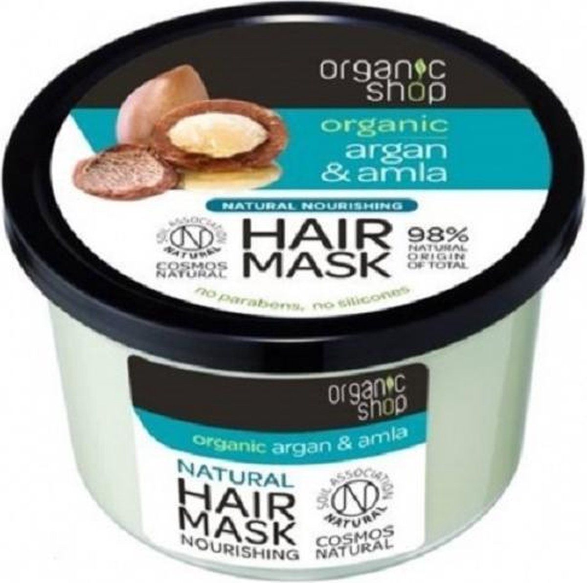 Organic Shop - Hair Restoration Mask Argan & Amla 250Ml