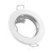 Brightium Witte stevige ring, rond