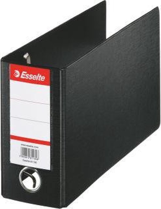 Esselte 4709 bank-giro ordner A4 plastic zwart 80 mm