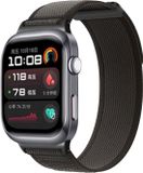 Strap-it Smartwatch bandje nylon - geweven bandje met klittenbandsluiting - geschikt voor de Huawei Watch D2 (zwart)