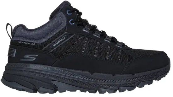 Skechers Go Run Trail Altitude 2.0 - C - Dames Wandelschoenen - Zwart - Maat 41