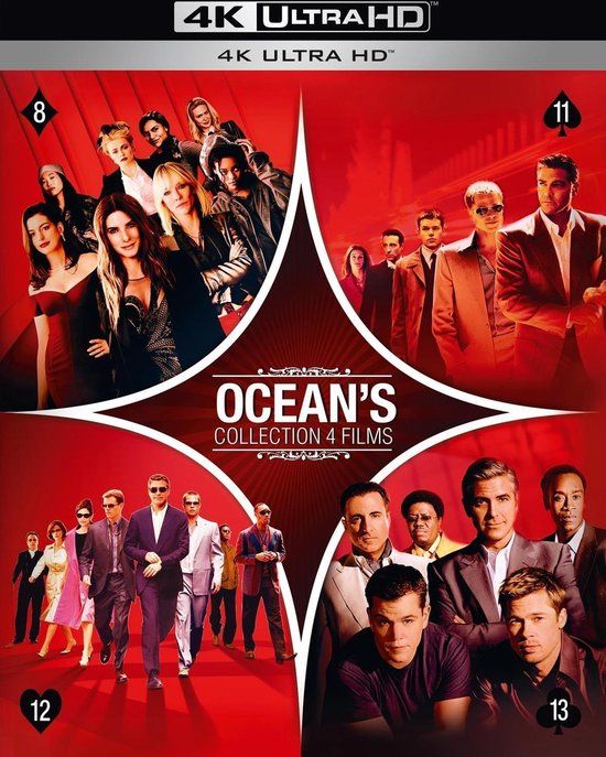 Warner Bros. Entertainment Ned Ocean's Collection / 4K Ultra HD Blu-ray / 2024