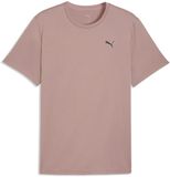 Puma Tad Essentials Shirt Heren Beige Polyester Korte Mouw XXL
