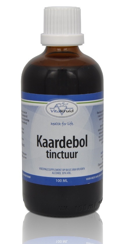 Vitakruid Kaardebol Tinctuur Bio 100ml