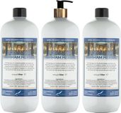 Claudius Cosmetics B.V. Body & Hair Hammam Herbal 1 liter met gouden pomp - set van 3 stuks
