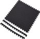 FREE & EASY Koopman International 18x Foam vloermat/zwembad tegels antraciet/zwart 40 x 40 cm