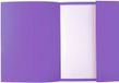 Exacompta 5x ROCK'S 210 - Pak van 50 dossiermappen 210g/m2 met 1 klep - 24x32cm A4 - Paars