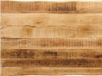 vidaXL Tafelblad met natuurlijke rand 70x60x3,8 cm massief mangohout