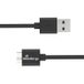 MediaRange USB-A naar Micro-B USB 3.0 data- en oplaadkabel, USB 3.0, 5 Gbps, 5 W max., 50 cm, zwart