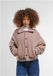 Urban Classics Short Sherpa Button Jacket Roze S