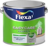 FLEXA Easycare Muurverf - Keuken - Mat - Vleugje Oceaan - 2,5 liter