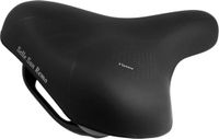 Selle San Remo Vienna fietszadel met grip - Zwart