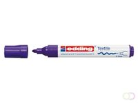 Edding Viltstift 4500 textiel rond violet 2-3mm