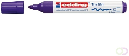 Edding Viltstift 4500 textiel rond violet 2-3mm