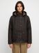Barbour Veste Georgette Wax marron foncé