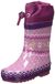 PLAYSHOES Regenlaarzen bruin / lavendel / pitaja roze / wit