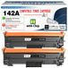 HP Cartouche de toner 142A, modèle W1420A, lot noir de 2, adapté pour 1000 pages