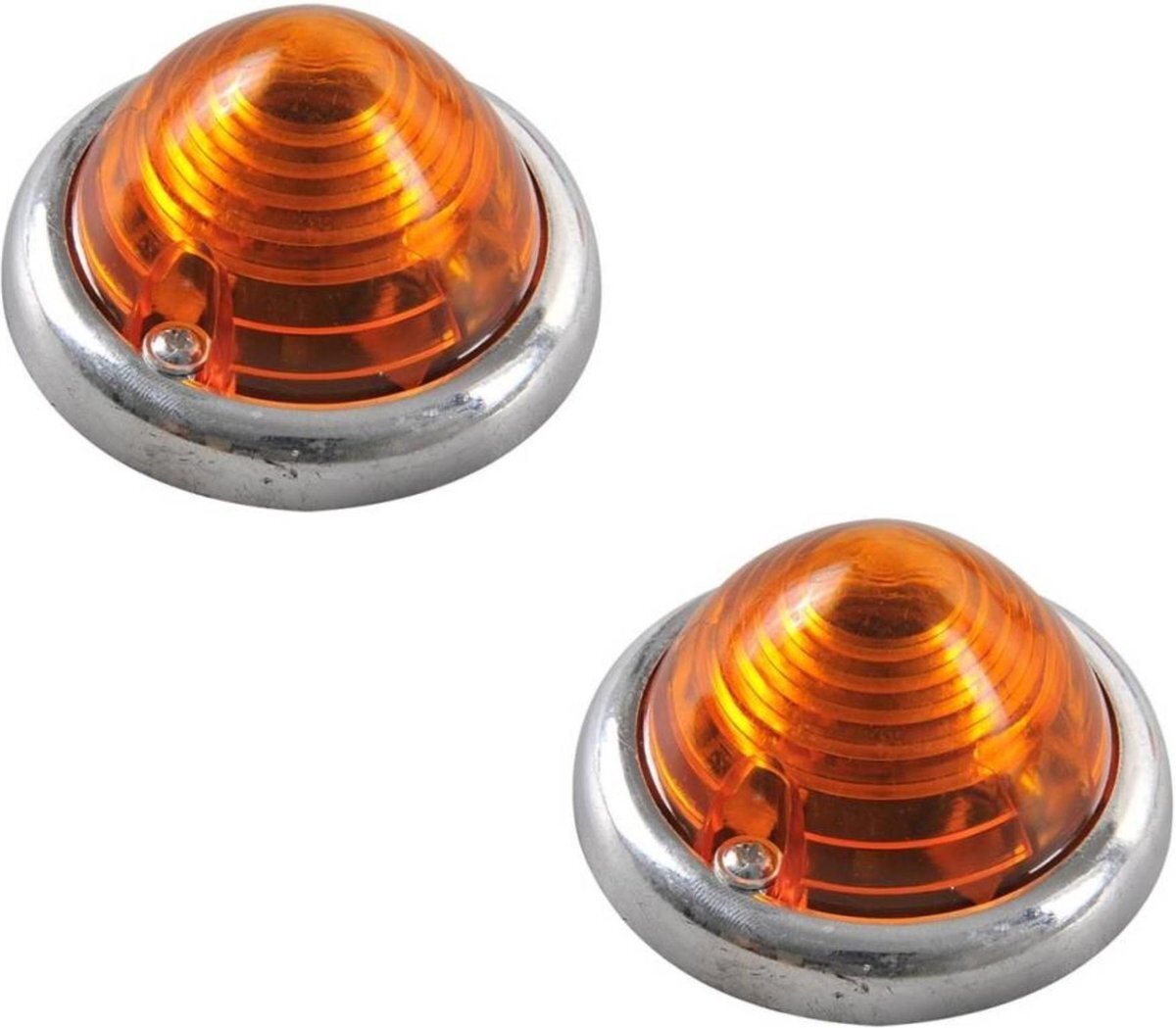 Benson Zijlamp Markeringslamp Oranje 70 mm. - 2 stuks
