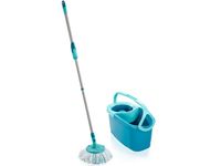 Leifheit Clean Twist Mop Ergo - Dweil set compleet systeem met wieltjes - 6 liter