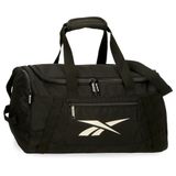 Reebok Malden reistas, zwart, 45 x 23,5 x 19 cm, polyester, 22,5 l, Zwart, Eén maat, reistas