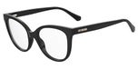 MOSCHINO LOVE MOL635 807 Black 52/19/140 femme, noir.