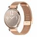 By Qubix Qubix Milanese bandje met klemsluiting - Rosé goud - Geschikt voor Garmin Lily 2