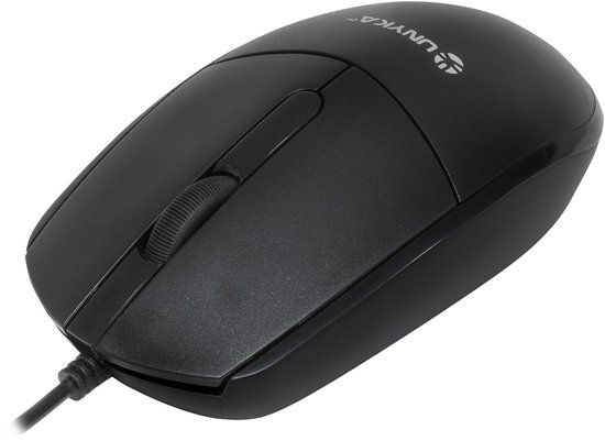 UNYKAch UK 128 muis Kantoor Ambidextrous USB Type-A Optisch 1200 DPI