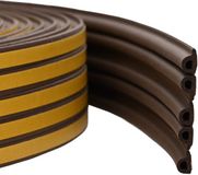 vidaXL - Zelfklevende - raamdichting - Bruin - 9 - x - 6 - mm - 12 - m - EPDM-schuin