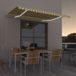 Maison Exclusive - Parasol électrique avec éclairage LED et capteur, 4,5 x 3 mètres