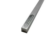 Aluminium vierkante stang - 10 mm x 10 mm x 100 mm