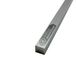 Aluminium vierkante stang - 10 mm x 10 mm x 100 mm