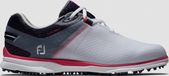 Footjoy Pro SL Chaussures de golf pour femmes Blanc Gris Rose Taille 38