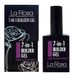 LaRosa 7-in-1 BUILDER GEL in een Fles – Versterkende Gel 15ml voor Nagelverlenging, Langdurige Base/Top Coat - DIEP PRUIMENPAARS