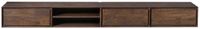 Merkloos Zwevend tv meubel Ambiance Brown | 240 cm