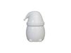 DBKD Pot avec couvercle Eating Santa Petit Shiny blanc