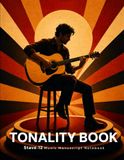 TONALITY BOOK: Classical Guitar Music Manuscript Notebook