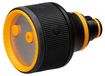 Fiskars 1059237 Sproeikop voor Meerdere douchekoppen, 3 Functies, Zwart/Oranje