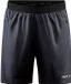 Craft Evolve Zip Pocket Short Dames - Asfalt | Maat: M