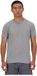 New Balance Sport Essentials Heathertech T-shirt Man Korte Mouwen Grijs S