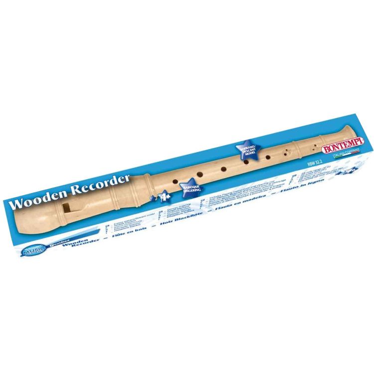 BONTEMPI Wooden Baroque Recorder